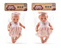 Bábika 31cm v šatočkách v sáčku