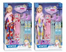 Bábika 29cm športovkyňa