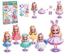 Magnetická bábika s rôznym oblečením