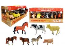 Domáce zvieratká v boxe, 7ks