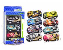 Naťahovacie kovové autíčka, 3ks