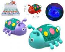 Naťahovací chrobáčik, svetlo