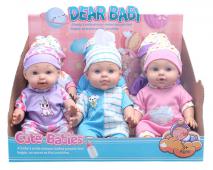 Sediaca 30cm bábika, zvuk