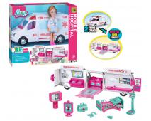 Rozkladací minivan s bábikou