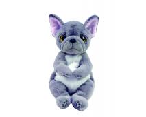 Ty plyš 15cm šedý pes