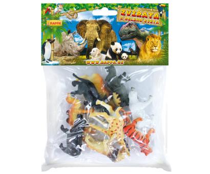 Zvieratá divoké 12ks v sáčku