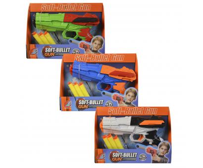 Pištol so soft nábojmi, 20cm