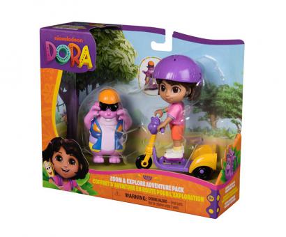 Dora set s kolobežkou 15x18cm