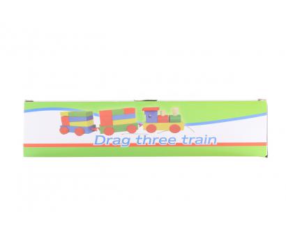 Drevený vláčik s vagónmi 34cm