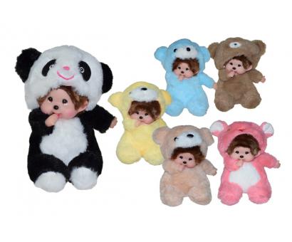 Maznáčik s kapucou mix 18cm