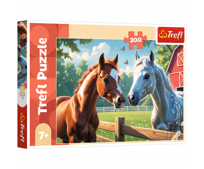 Puzzle 200 Kone na čistine
