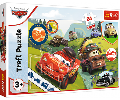 Puzzle 24 Maxi Cars 3