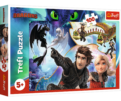 Puzzle 100 V krajine Drakov