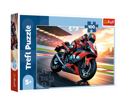 Puzzle 100 Rýchle motorky