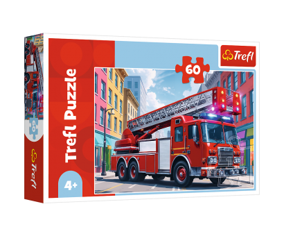 Puzzle 60 Požiarnické auto