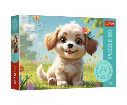 Puzzle 60 Psík šteniatko