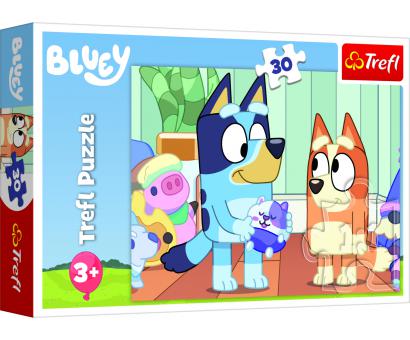 Puzzle 30 S Bluey je vždy zábava