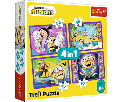 Puzzle 4v1 Mimoni