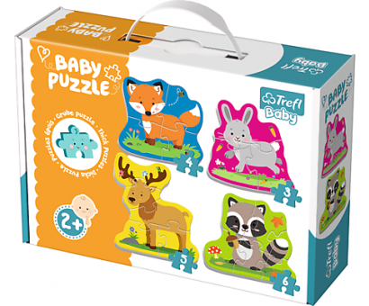 Puzzle Baby Classic Zvieratá z lesa