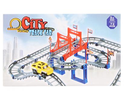 Dráha s autíčkom na batérie 32x20cm