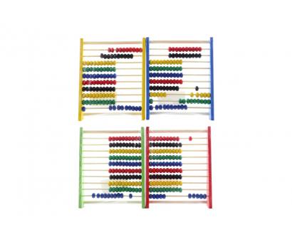 Počítadlo 4 farby drevené 16cm