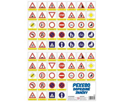 Pexeso dopravné značky 