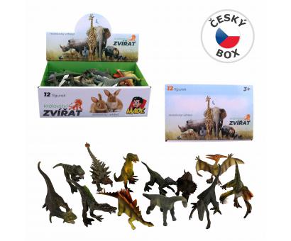 Dinosaurus 12ks v boxe,15 cm