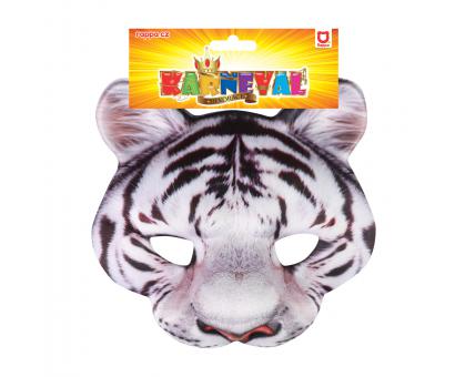 Maska biely tiger