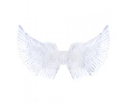 Krídla anjelské biele trblietavé