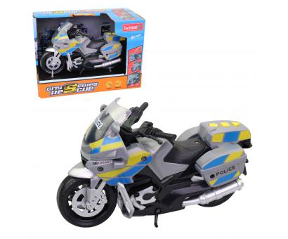 Motorka Polícia svetlo,zvuk 18x9cm