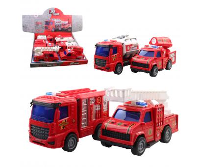 Hasičské auto 15,5cm, 8ks v dbx