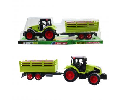 Traktor s prívesom na zotrvačník 38cm
