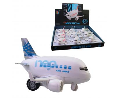 Lietadlo A380 AIRBUS 14cm, 9ks v dbx