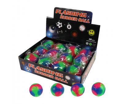 Loptička skákajúca so svetlom 5cm