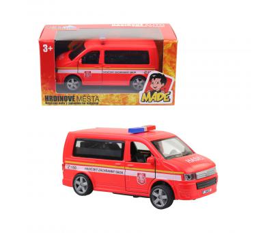 Auto, hasičská dodávka, CZ design