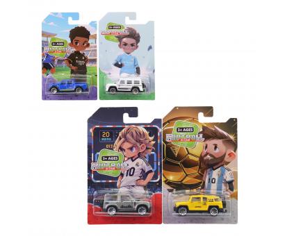 Auto kovové 1:64 na karte, 7cm