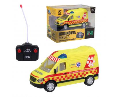 Auto ambulancia SK na dialkové ovládanie