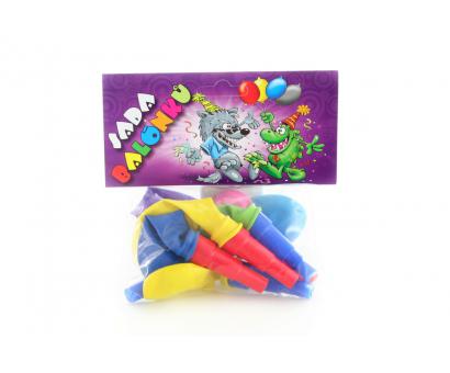 Balóniky s píšťalkou 7ks v sáčku