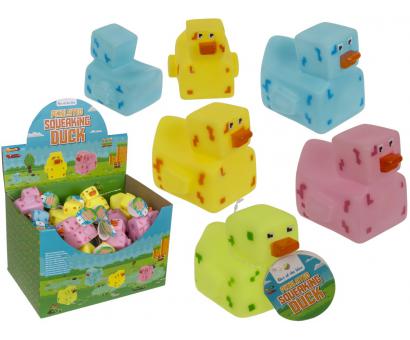 Kačka Minecraft stláčacia 6x5,5cm