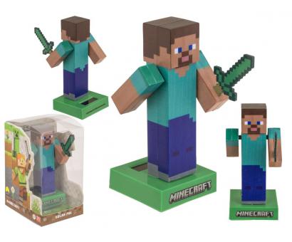 Figúrka Minecraft Steve solárna 12cm