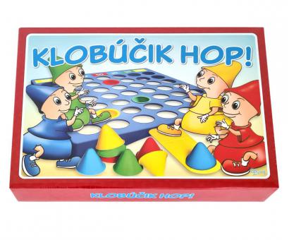 Hra Klobúčik hop