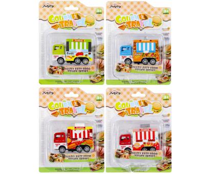 Auto Foodtruck P/B 14x18x5cm