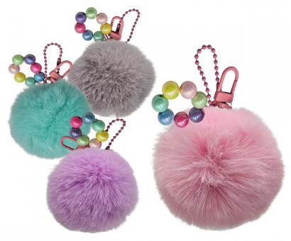 Prívesok chlpáč 8cm 12 ks v dbx