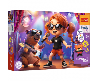 Puzzle 70 Connect Capybara s gitarou