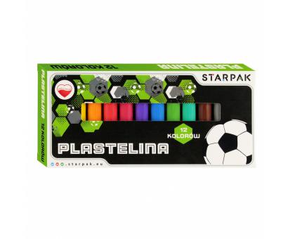 Plastelína 12ks Starpak fotbal