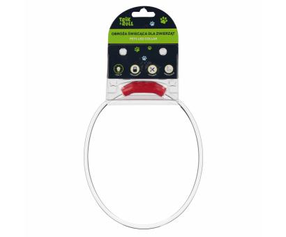 Svietiaci obojok led USB 55CM