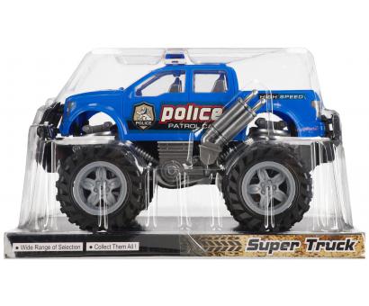 Auto jeep policia na zotrvačník 32cm