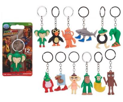 Prívesok 3D Brainrot 12 druhov, 5cm