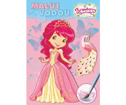 A5 Jahody - maľuj vodou