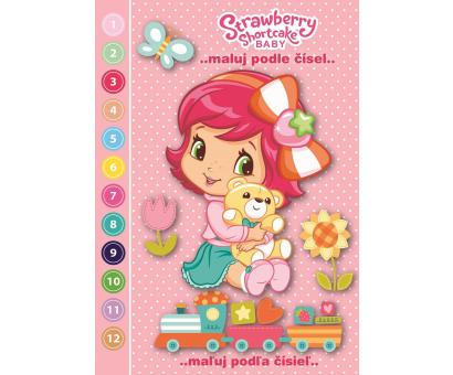 Blok A5 Jahody - maľuj podľa čísiel